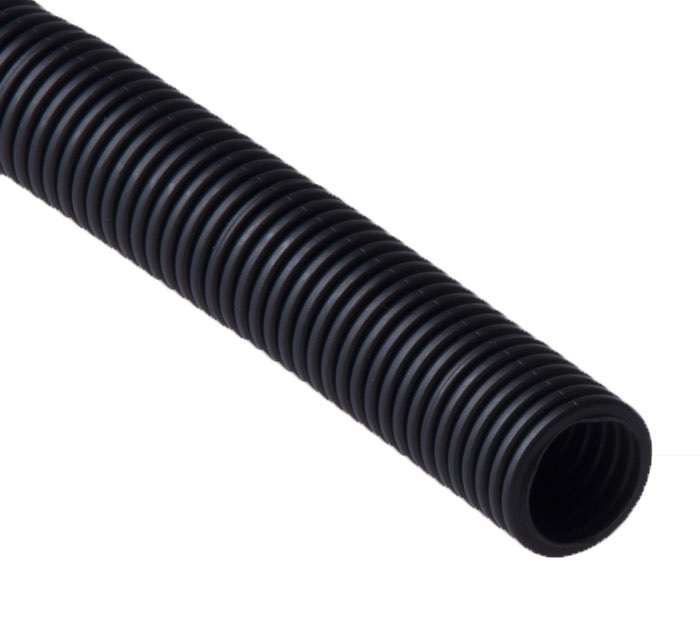 труба гофрированная пнд тяжелая d32мм с протяжкой черн. (уп.25м) ruvinil 23211 от BTSprom.by