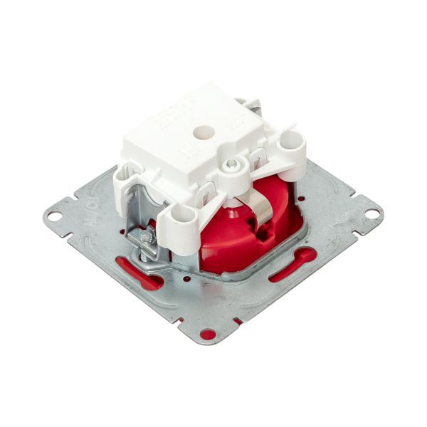  Розетка СП Эпика 16А с заземл. защ. шторки механизм красн. EKF UP1-SOR-111 фото в каталоге от BTSprom.by