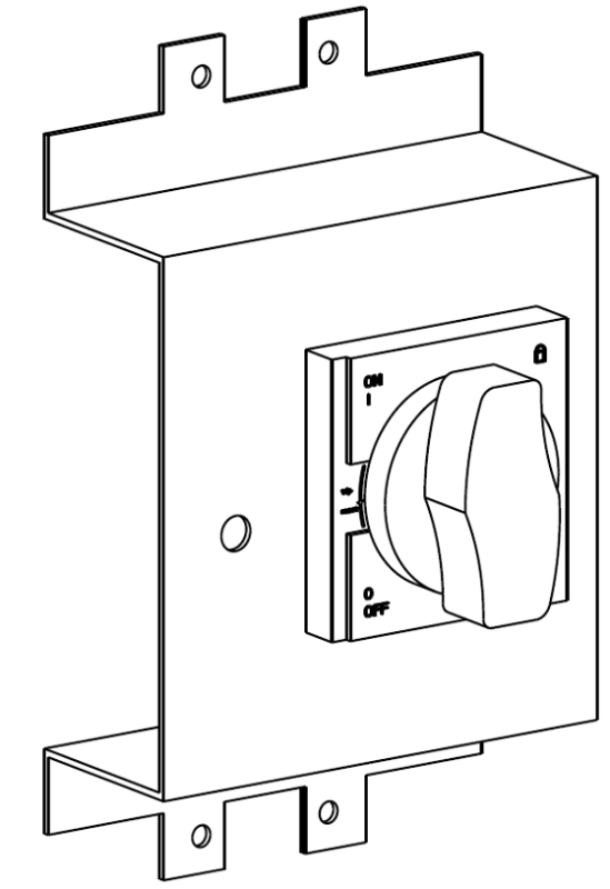 рукоятка поворотная стандартная квадр.(125) se spd-drhs-01 от BTSprom.by