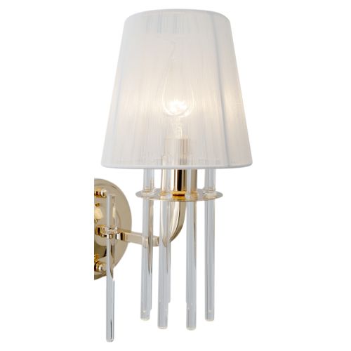  Бра Lilith 1039-401 настенный 1хE14 40Вт хрусталь Rivoli Б0054949 фото в каталоге от BTSprom.by