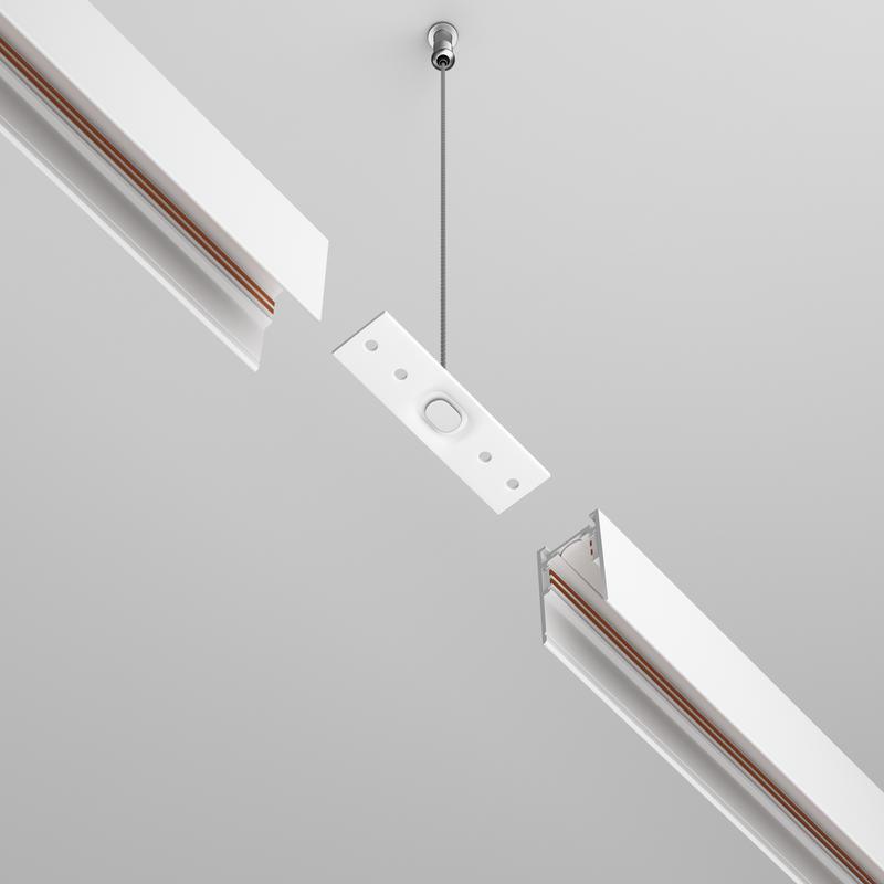  Планка соединительная для магнитного шинопровода Maytoni TRA034C-21W фото в каталоге от BTSprom.by