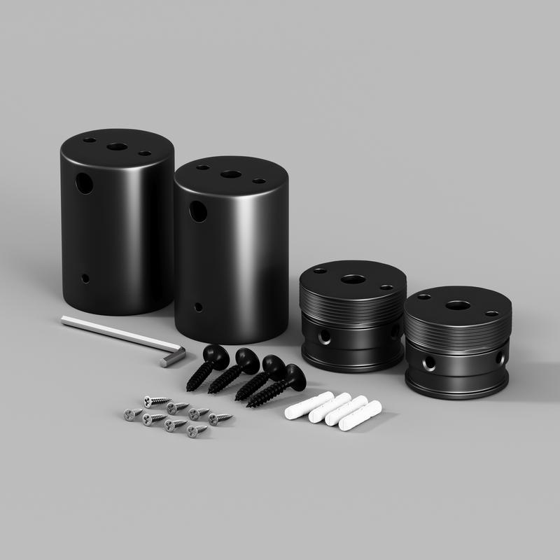 Набор для двухстороннего накладного монтажа LNM-D25-2CS-B Maytoni 20320 фото в каталоге от BTSprom.by  Набор для двухстороннего накладного монтажа LNM-D25-2CS-B Maytoni 20320 фото в каталоге от BTSprom.by