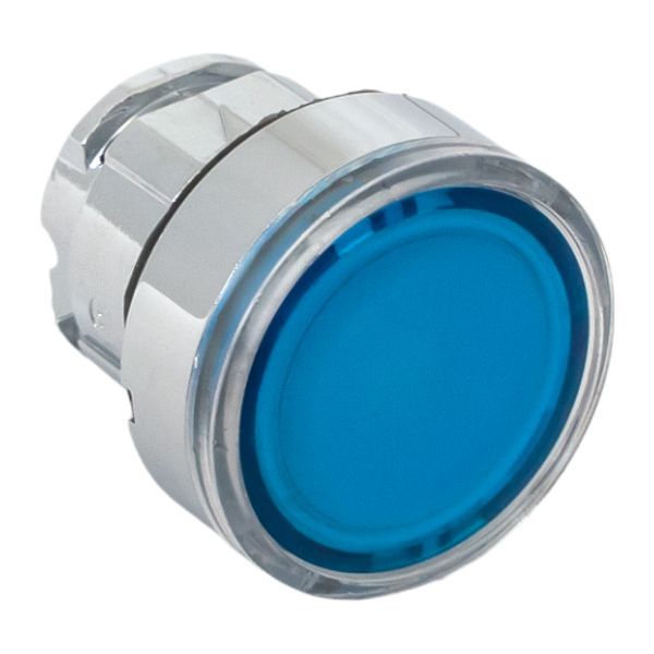  Механизм кнопки исполнительный XB4 син. плоский возвратный без фиксации с подсветкой PROxima EKF XB4BW-B фото в каталоге от BTSprom.by