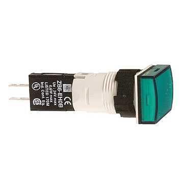  Лампа светосигнальная d16мм 12-24В зел. с диодом SchE XB6DV3BB фото в каталоге от BTSprom.by