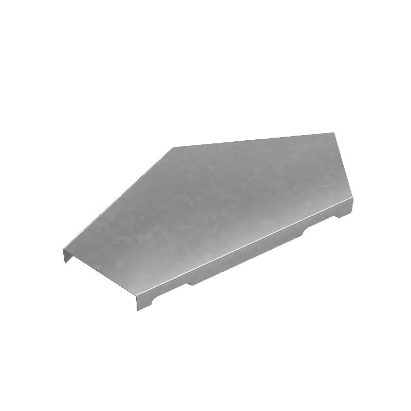 Крышка для угла горизонтального 45град. осн.50 "ПЛЮС" KGLplus45-50 INOX304 КМ PL6508 от BTSprom.by