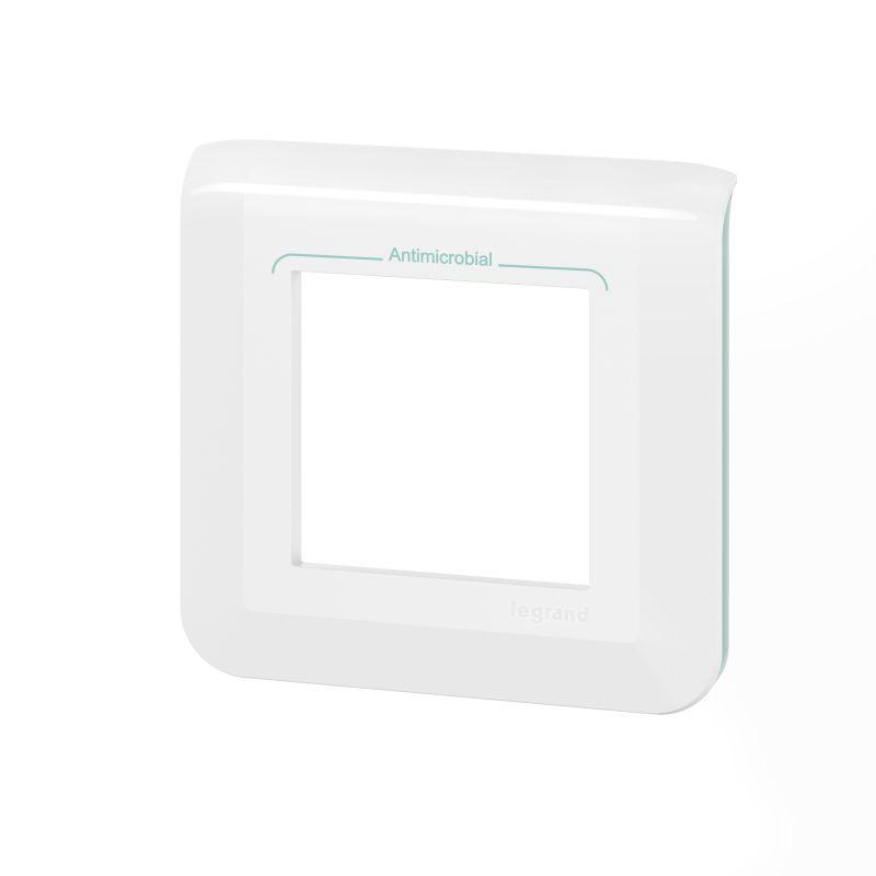  Рамка 2мод. Mosaic антибактер. Leg 078722L фото в каталоге от BTSprom.by