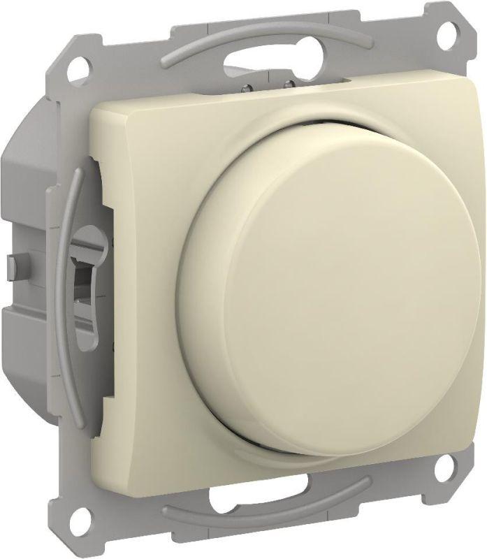 светорегулятор поворотно-нажимной glossa 400вт механизм беж. se gsl000223 от BTSprom.by