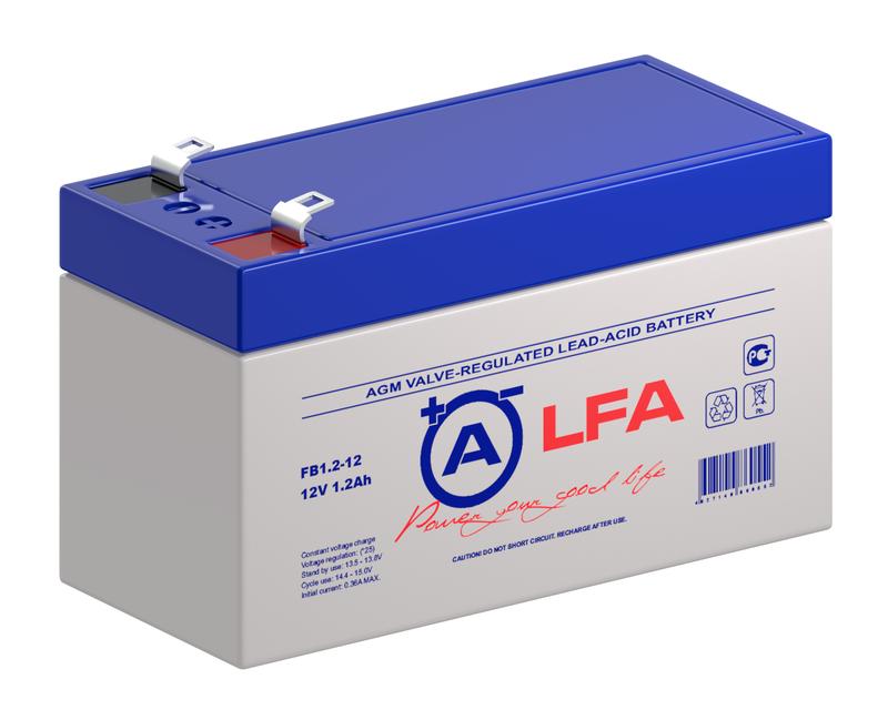  Аккумулятор 12В 1.2А.ч LFA FB1.2-12 LFA фото в каталоге от BTSprom.by