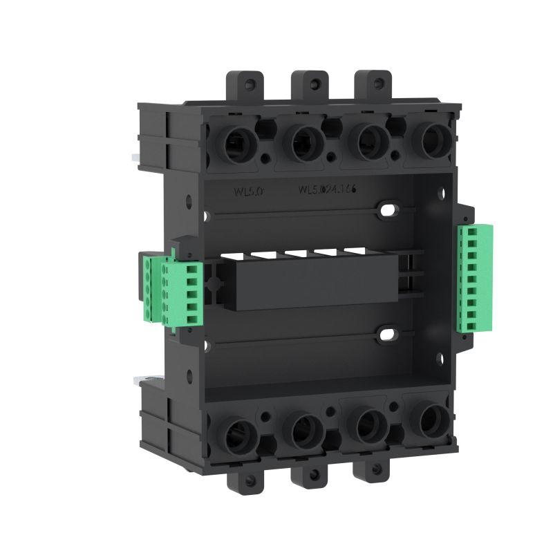 основание втычное заднее подкл. 4p для mnx125/160 yon tdm-mnx160-4p-r от BTSprom.by