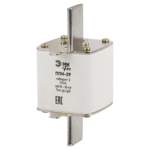 предохранитель плавкий ппн-39 габарит 3 500а pro ppn-39-3-500 эра б0063976 от BTSprom.by