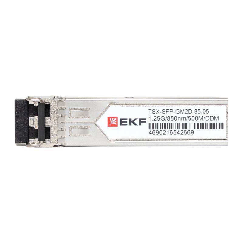  Модуль SFP 1.25Гб двойное многомодовое оптоволокно 850нм дальность 500м TSX EKF TSX-SFP-GM2D-85-05 фото в каталоге от BTSprom.by