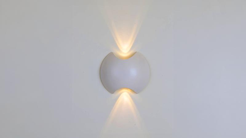 светильник настенный brand lwa0121a-wh-ww2х 3вт 3000к ip54 бел. designled 00-00002799 от BTSprom.by