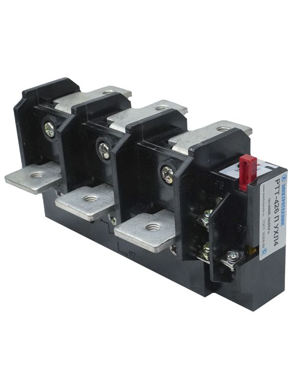 реле электротепловое токовое-426 п ухл4 160а 1360-1600а 660в/50гц 1з+1р ручной возврат ip00 электротехник et529231 от BTSprom.by