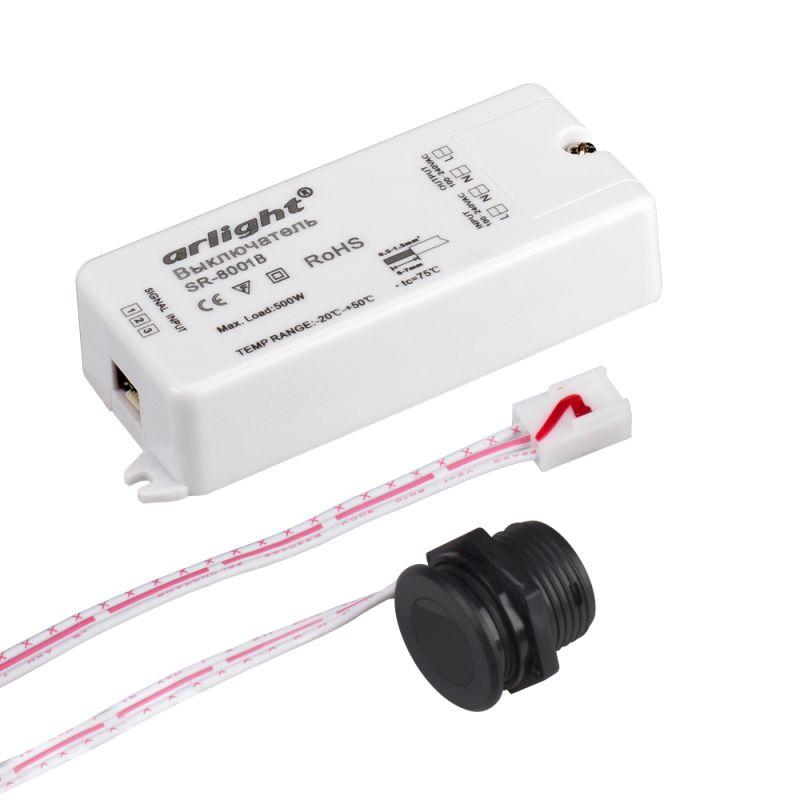 датчик-ик sr-8001b black (220в 500вт ir-sensor) arlight 020209 от BTSprom.by