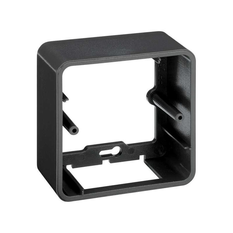 коробка для наружн. монтажа на 1-мод. k45 графит simon connect r250-14 от BTSprom.by