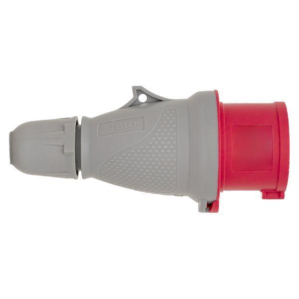  Вилка переносная 014 3Р+РЕ 16А 380В IP44 PROxima EKF ps-014-16-380-PRO фото в каталоге от BTSprom.by