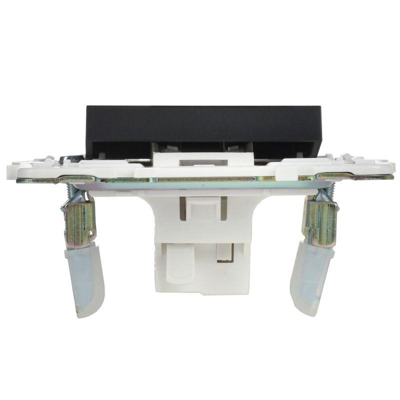  Выключатель 1-кл. SKANDY 10А SK-V01Bl черн. IEK SK-V10-0-10-K02 фото в каталоге от BTSprom.by