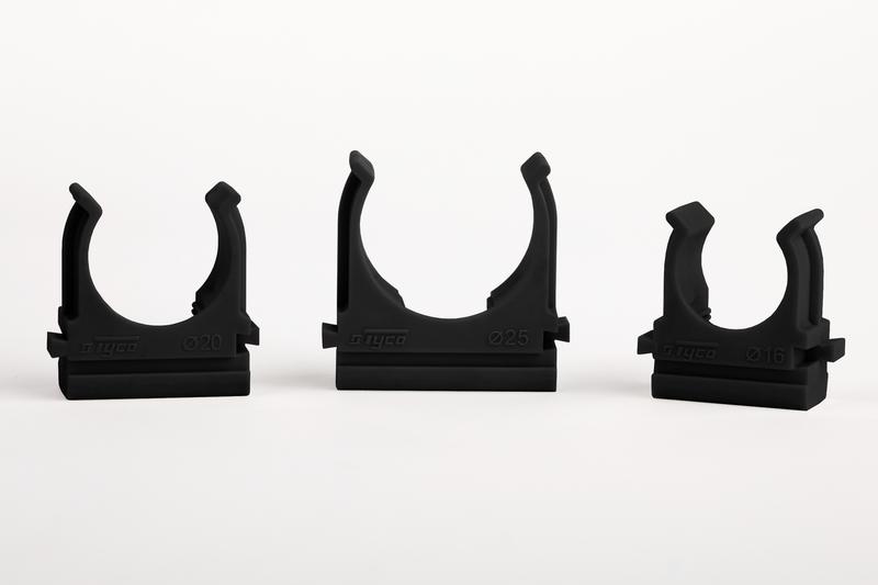 держатель для труб (клипса) d50мм пластик черн. ruvinil к01150ч от BTSprom.by