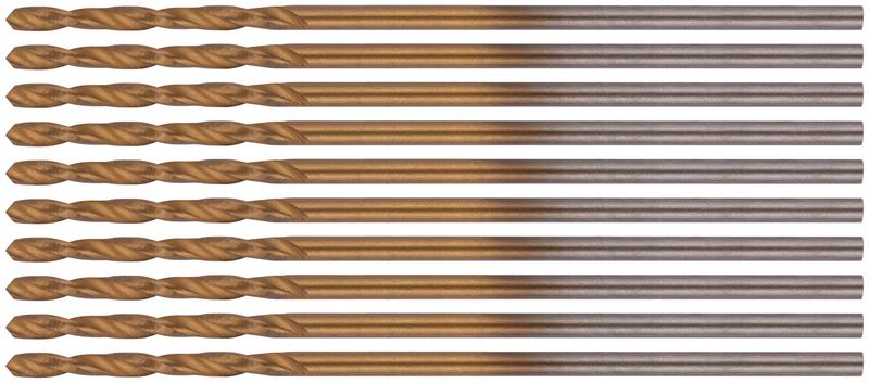  Сверло HSS по металлу титановое покрытие 1.0мм (уп.10шт) FIT 34110 фото в каталоге от BTSprom.by