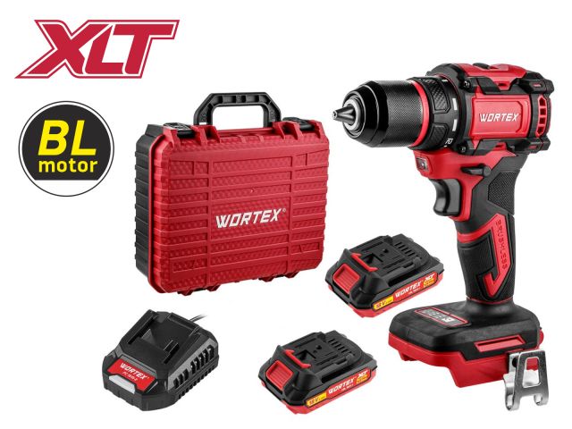 аккум. дрель-шуруповерт wortex bd 2025-1 dli в чем. all1 xlt бесщет, 18 в, 50 н*м, 2х2 а*ч, бзп 13 м (шурупы до 9 мм, защита от перегрузки и перегрева, импульсная функция) 1329838 от BTSprom.by