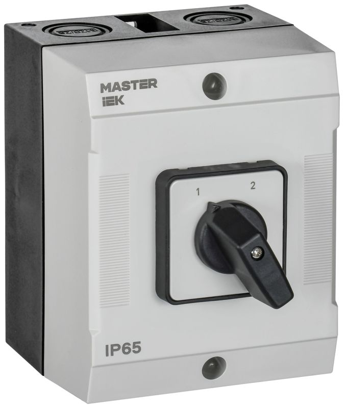 переключатель кулачковый 10а (сх. 69) в боксе стандартная рукоятка iek mi-cs20-010-069 от BTSprom.by