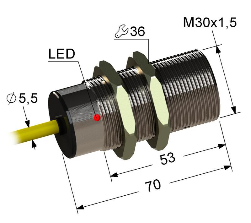 выключатель бесконтактный ps2-30m70-10b74-k (вб2.30м.70.10.7.2.k вб2.30м.70.10.7.4.к) мега-к a8010-80087507 от BTSprom.by