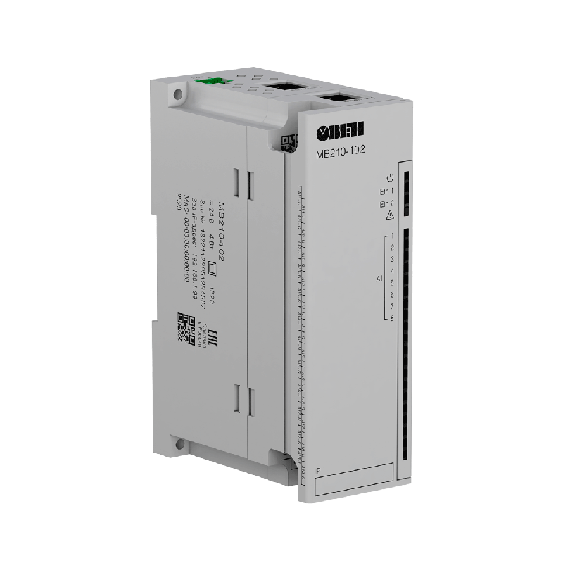 модуль аналогового ввода мв210-102 овен 132211 от BTSprom.by