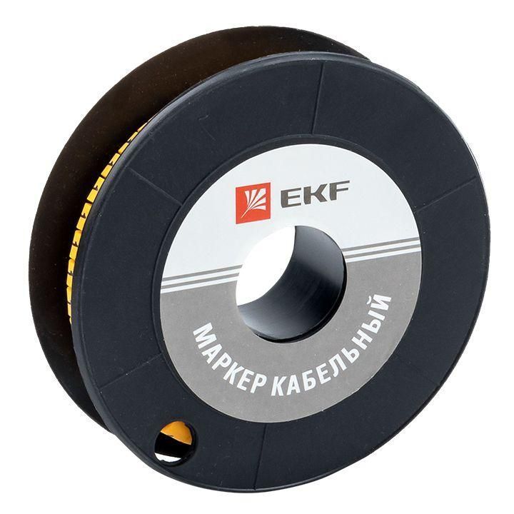маркер каб. 1.5кв.мм "1" (к-1000ед) (ес-0) ekf plc-km-1.5-1 от BTSprom.by