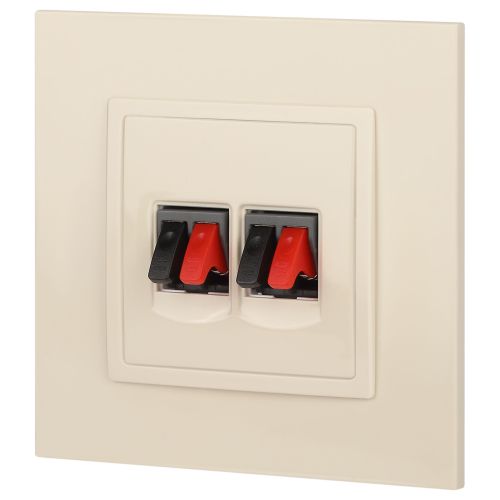  Розетка аудио 2мод. 14-3112-02 Elegance сл. кость ЭРА Б0034327 фото в каталоге от BTSprom.by