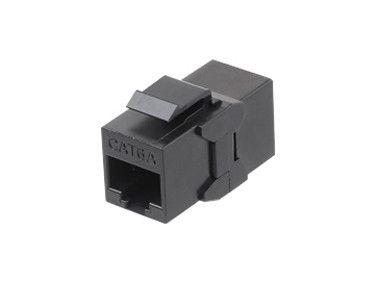 адаптер проходной (coupler) keystone jack rj45 (8p8c) кат.6a 4 пары ca2-kj-c6a-bk черн. hyperline 444917 от BTSprom.by