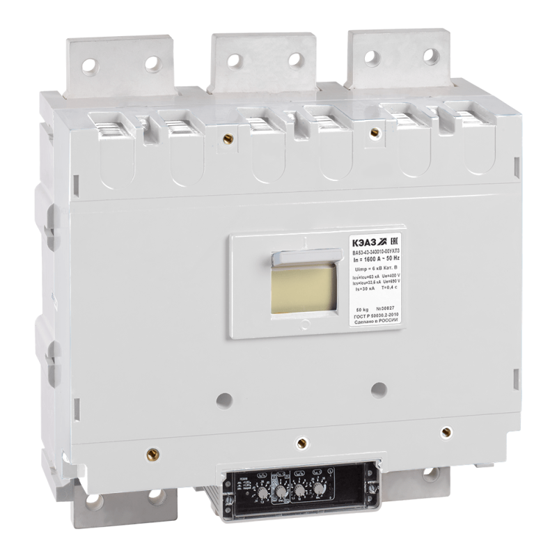 выключатель автоматический 2000а ва53-43-340010 ухл3 690в ac кэаз 138129 от BTSprom.by