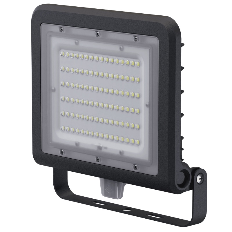 прожектор светодиодный 80 681 nfl-03-100-4к-bl-led 100вт 4000к ip65 14200лм с датчиком черн. navigator 80681 от BTSprom.by