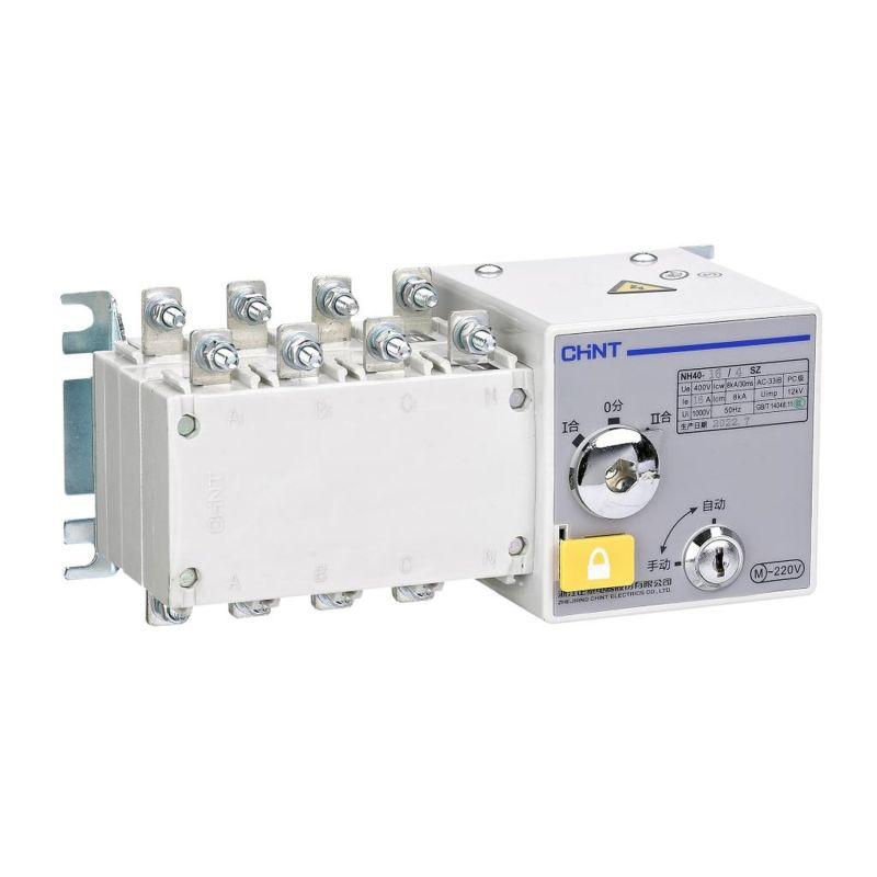 рубильник реверсивный с блоком авр с приоритетом первого ввода 3п nh40-400/3sz ii 400а chint 420122 от BTSprom.by