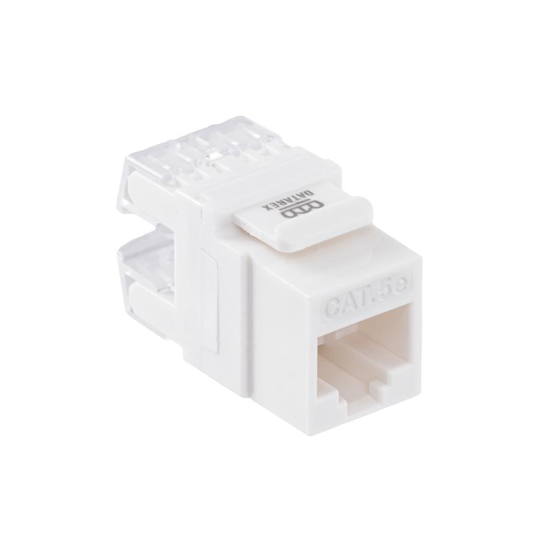 модуль keystone 1хrj45 кат.5e utp t568a/b 180 бел. datarex dr-510010 от BTSprom.by