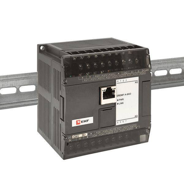  Модуль аналогового вывода EREMF 8 PRO-Logic (с поверкой) EKF EREMF-A-8AO-V фото в каталоге от BTSprom.by