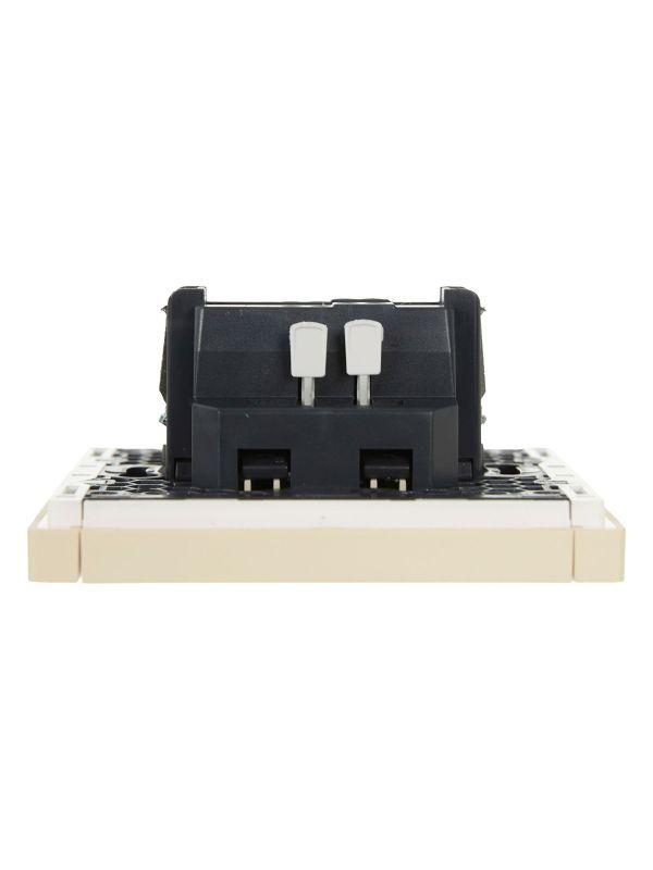  Выключатель 1-кл. СП FORTE&PIANO 10А FP402 с индикацией ваниль IEK FP-V10-1-10-1-K10 фото в каталоге от BTSprom.by