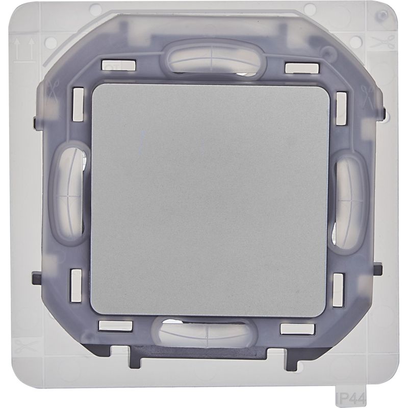  Переключатель 1-кл. Inspiria 10А IP44 250В 10AX механизм алюм. IEK 673672 фото в каталоге от BTSprom.by