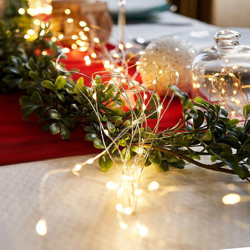  Гирлянда "Роса" 100м 1000LED тепл. бел. с трансформатором Neon-Night 303-236 фото в каталоге от BTSprom.by