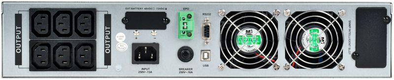  Источник бесперебойного питания ELECTRA OR 2кВ.А/2кВт LCD 48В DC с АКБ 4х9А.ч ITK EOR-0002KVA-1-004 фото в каталоге от BTSprom.by