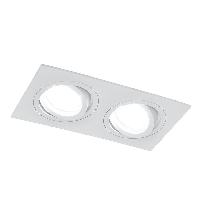 светильник потолочный встраиваемый mr16 g5.3 бел. dl2802 feron 40529 от BTSprom.by