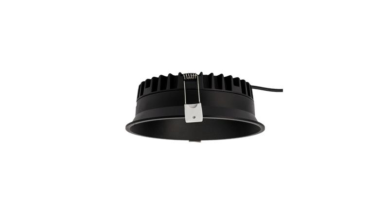 светильник светодиодный диммируемый потолочн. встраив. wl-bq 20вт ip20 нейтрал. бел. 4000к черн. designled 00-00005648 от BTSprom.by