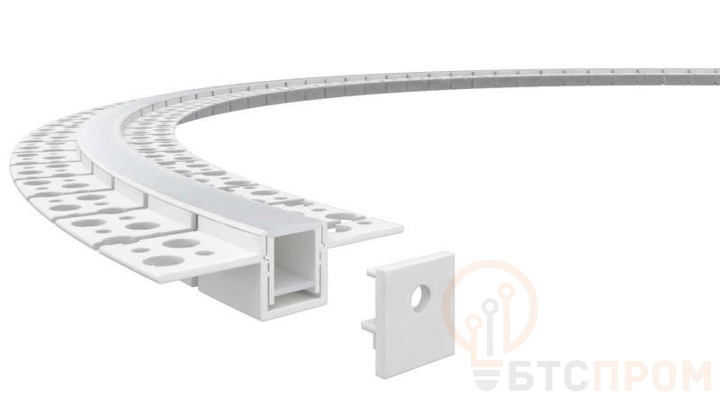 Профиль алюминиевый гибкий для встр. в ГКЛ 2000х15х10мм (55х15мм 2 вылета 20мм макс. шир. ленты 12мм) VARTON V4-R0-70.0001.KIT-1510DG фото в каталоге от BTSprom.by  Профиль алюминиевый гибкий для встр. в ГКЛ 2000х15х10мм (55х15мм 2 вылета 20мм макс. шир. ленты 12мм) VARTON V4-R0-70.0001.KIT-1510DG фото в каталоге от BTSprom.by