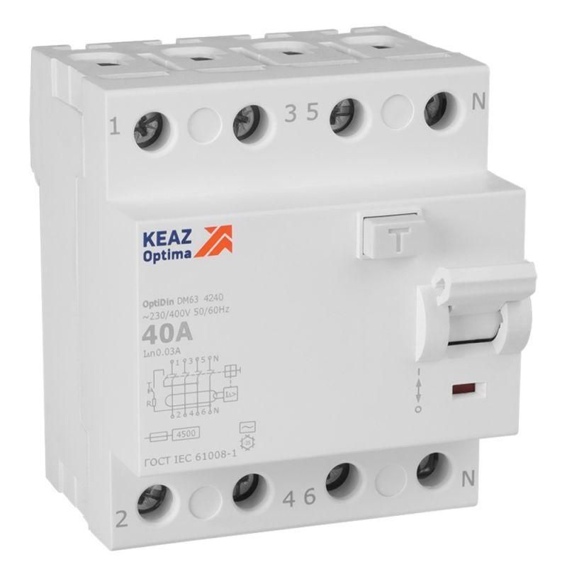 выключатель дифференциального тока (узо) 4п 40а 30ма тип ac 4.5ка optidin dm63-4240 ухл4 кэаз 343892 от BTSprom.by выключатель дифференциального тока (узо) 4п 40а 30ма тип ac 4.5ка optidin dm63-4240 ухл4 кэаз 343892 от BTSprom.by