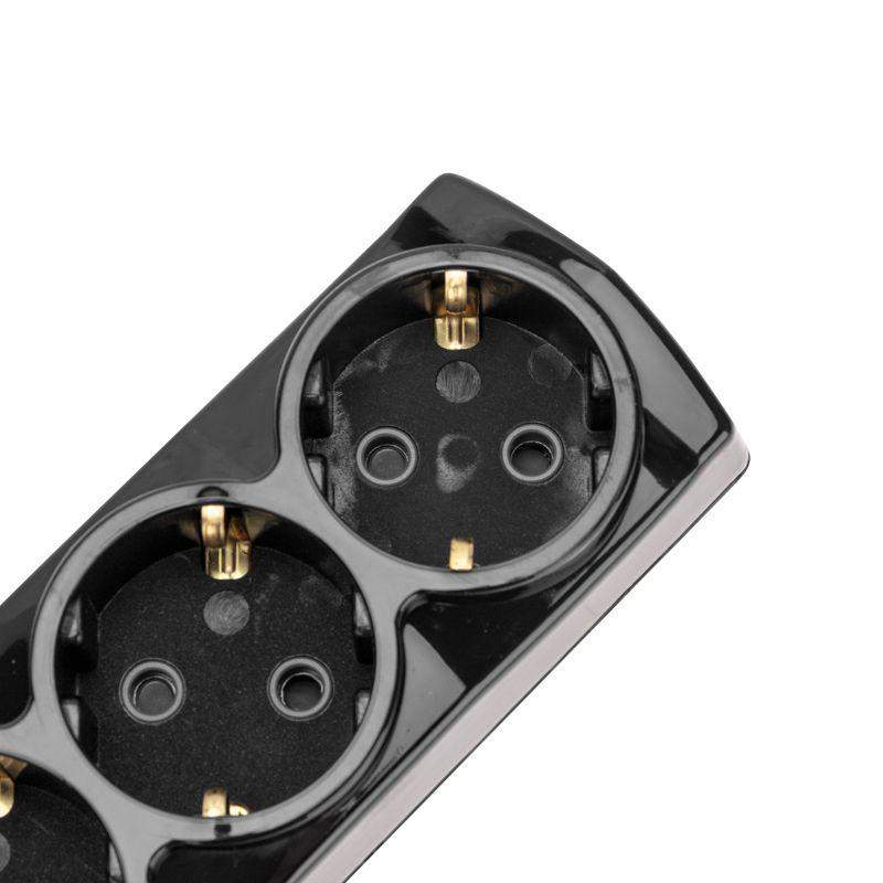  Удлинитель PREMIUM 3 гнезда 1.5м 3х1.5кв.мм с/з с выключателем черн. Rexant 13-4106 фото в каталоге от BTSprom.by