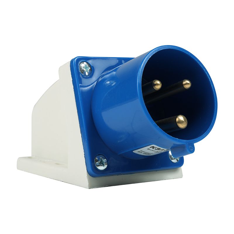  Вилка 523 32А 6h 220AC 2P+PE IP44 для монтажа на поверхность КЭАЗ 241216 фото в каталоге от BTSprom.by