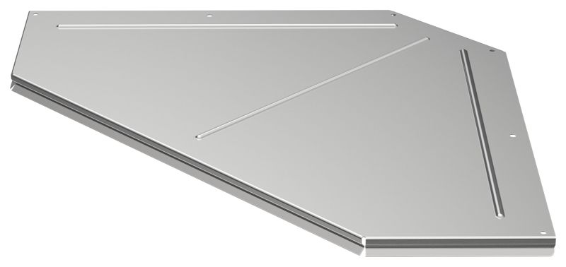 Крышка для угла 90град. осн.300 1.2мм ESCA 5 IEK ES5-PGD-90-300-12 от BTSprom.by