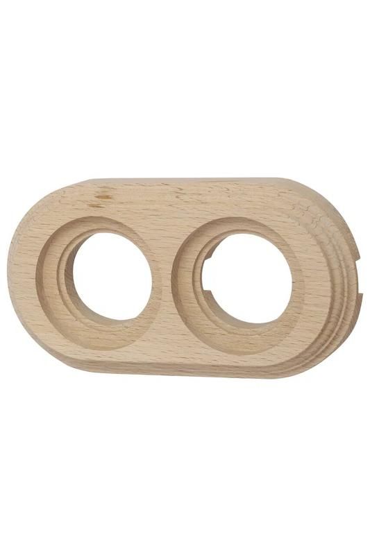 рамка 2-м оп на бревно 220мм натурэль bironi bfc22-620-10 от BTSprom.by