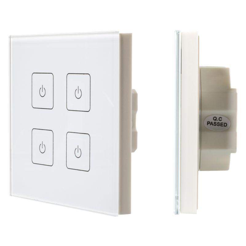 панель сенсорная dali-901-11-addr-dim-dt6-in white (bus) (ip20 пластик) intelligent arlight 037192 от BTSprom.by