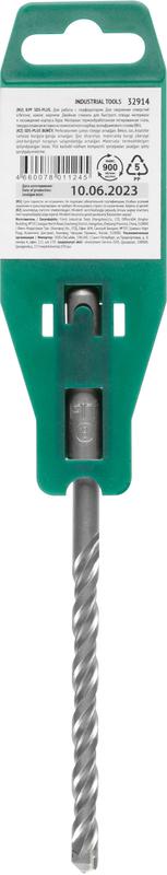  Бур по бетону SDS PLUS с двойн. резьбой 8х160мм FIT 32914 фото в каталоге от BTSprom.by