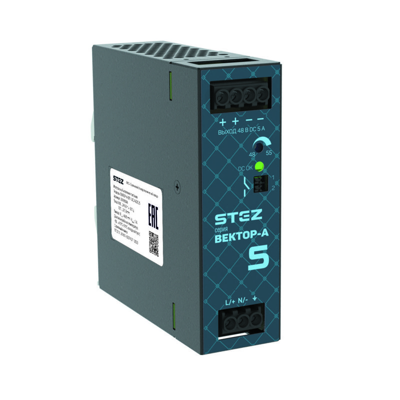 источник питания вектор-а-бп-1ac/48dc/5 стэз 50100006 от BTSprom.by